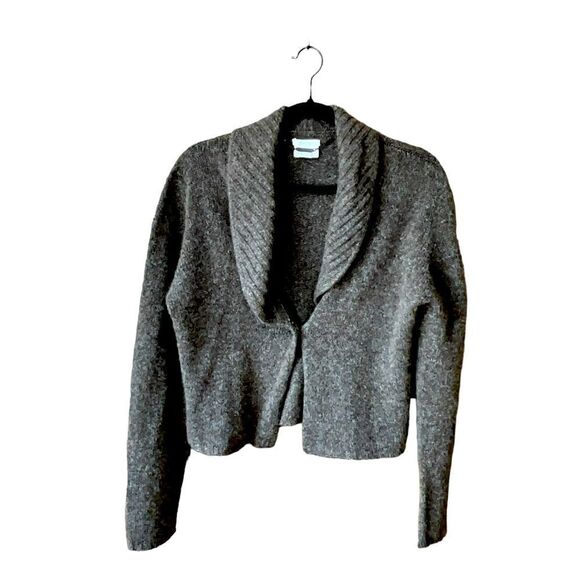Weekend MAXMARA 100% Cashmere Cardigan Brown Women’s Sweater Size XL - Picture 3 of 10